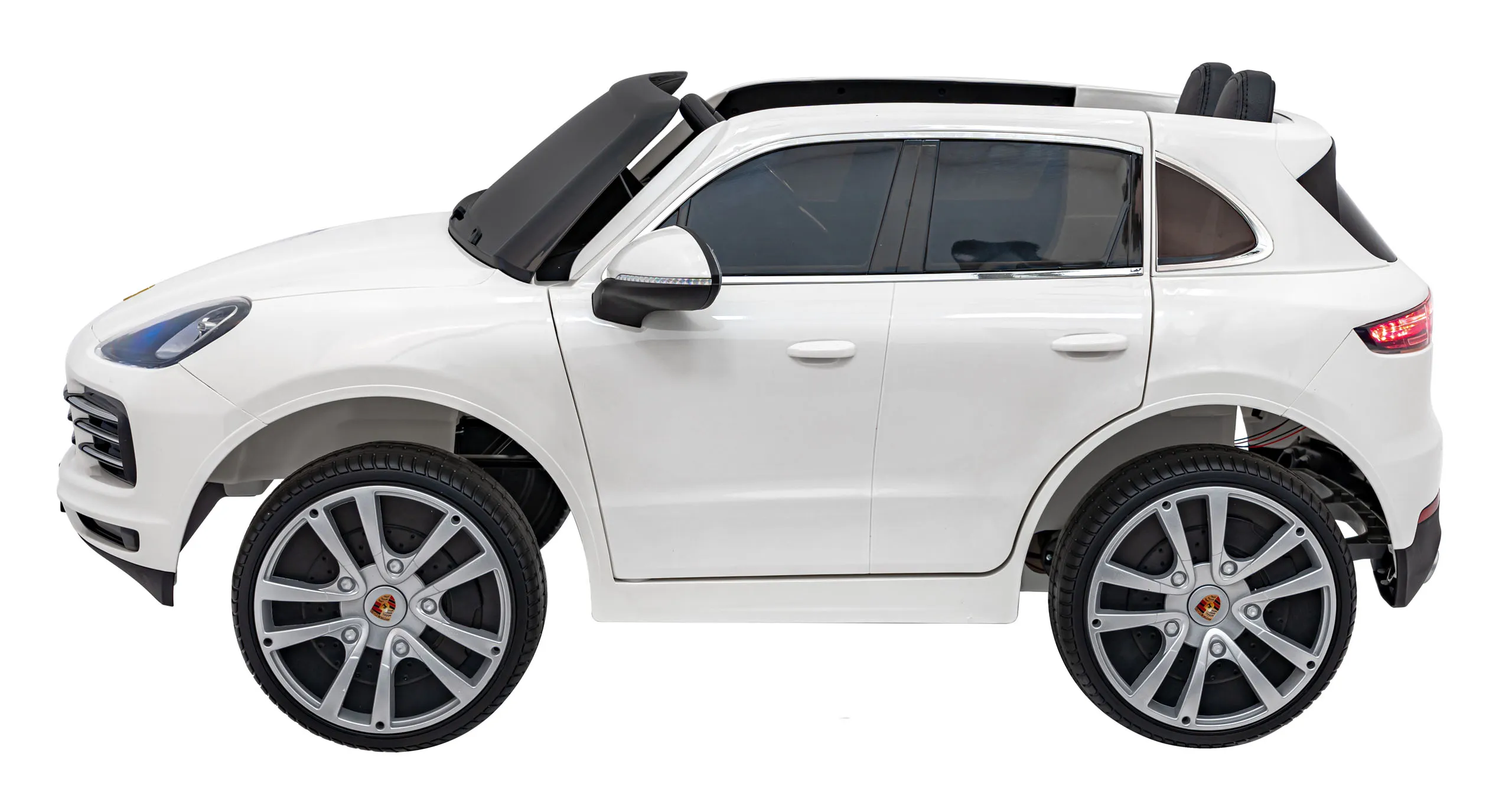 porsche cayenne s, auto na akumulator, bijeli - slika 5