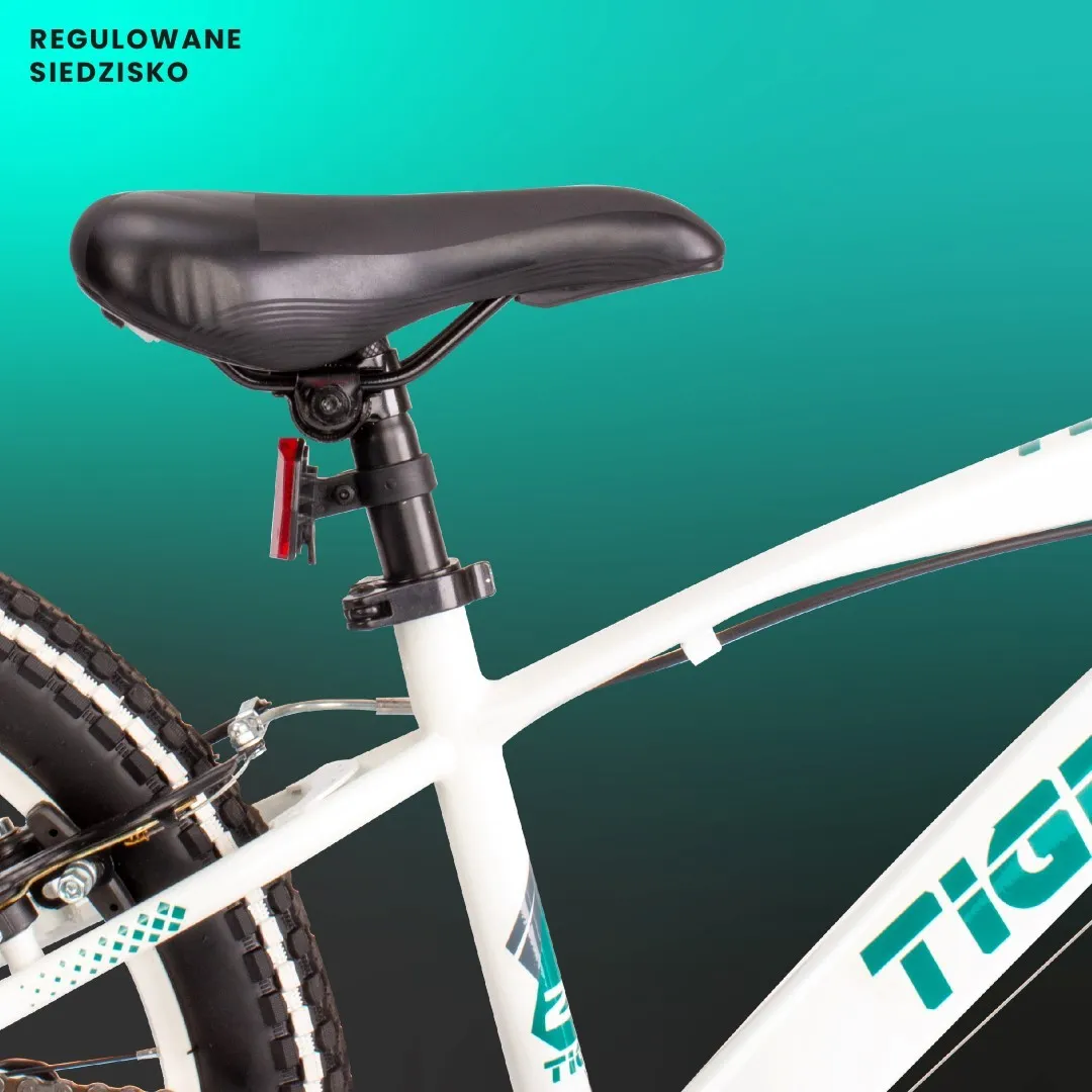 dječji bicikl tiger 20" revoshift shimano 6 brzina bijelo-zeleni - slika 5