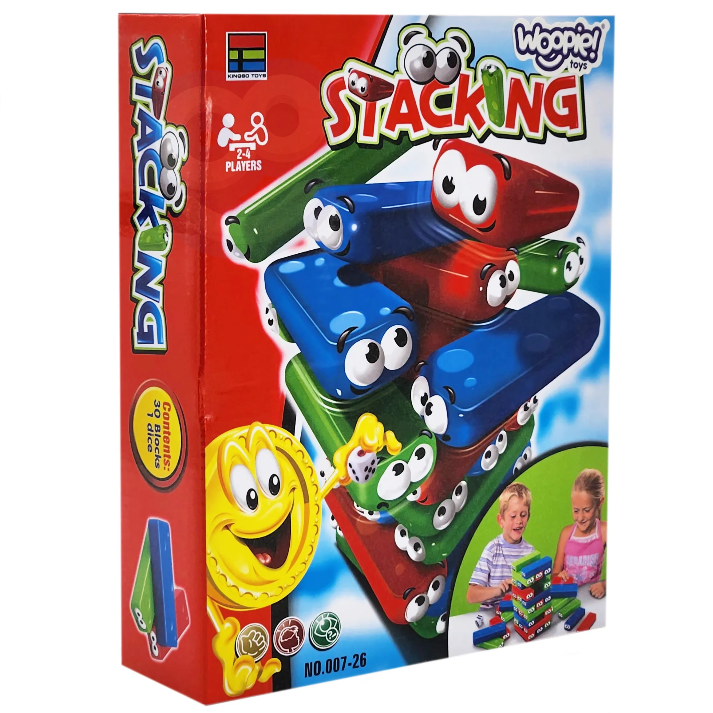 woopie društvena igra " kula ljuljačka s jenga blokovima " 4+ - slika 11