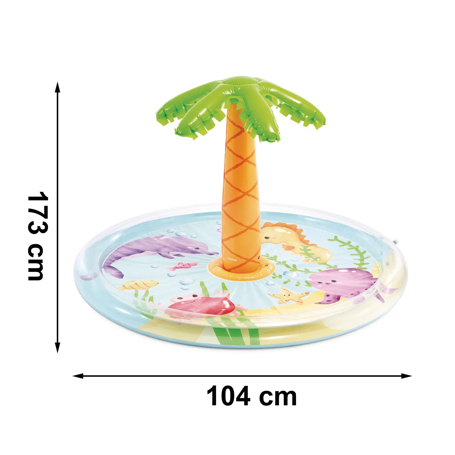 intex 56433 bazen na napuhavanje – palma, 104 × 173 cm - slika 8