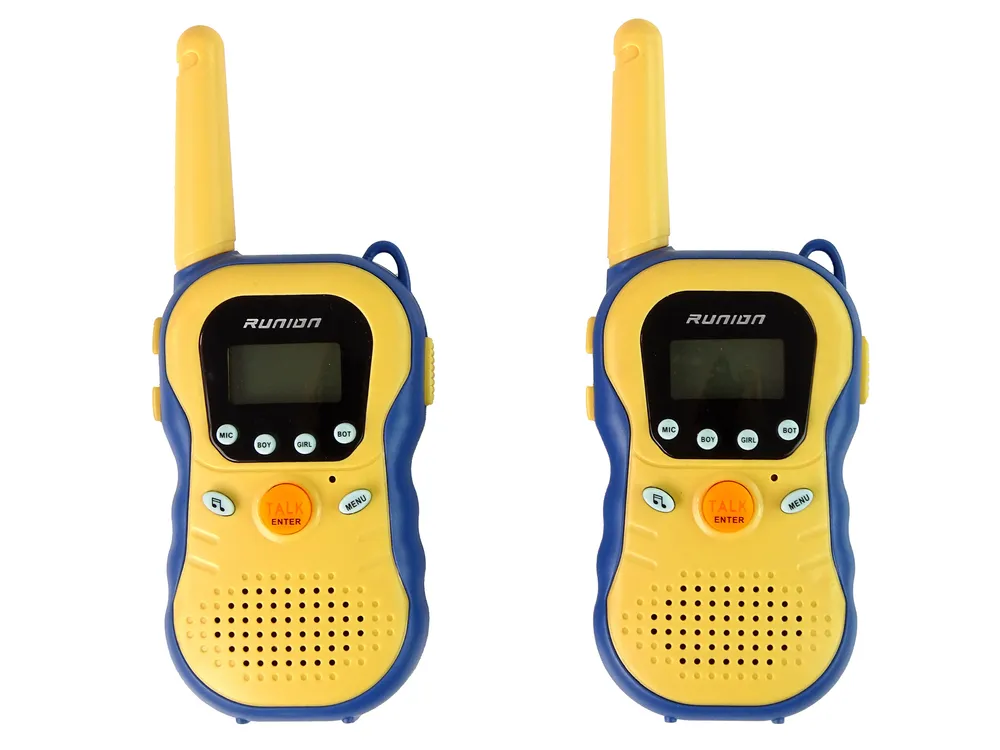 dječji walkie-talkie žuti - slika 3