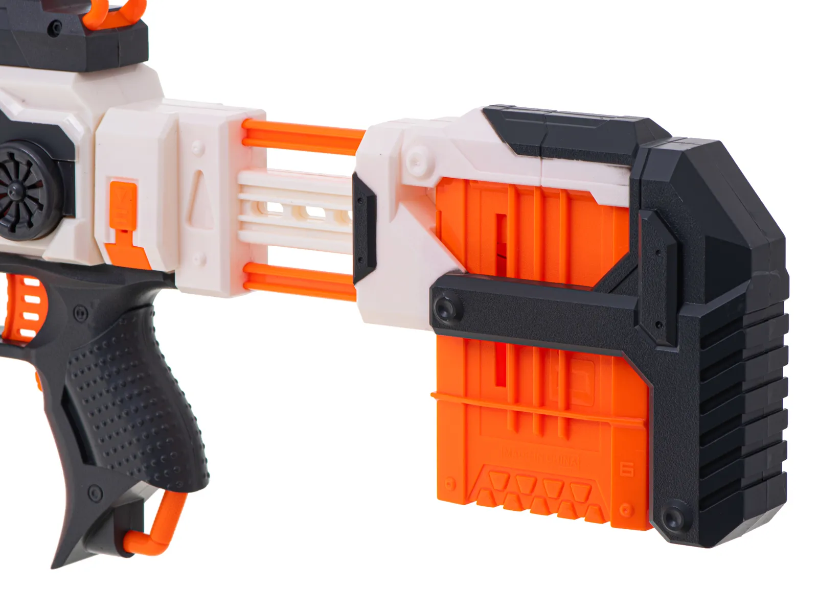 blaster igračka puška 4u1 s 30 mekih metaka - slika 6