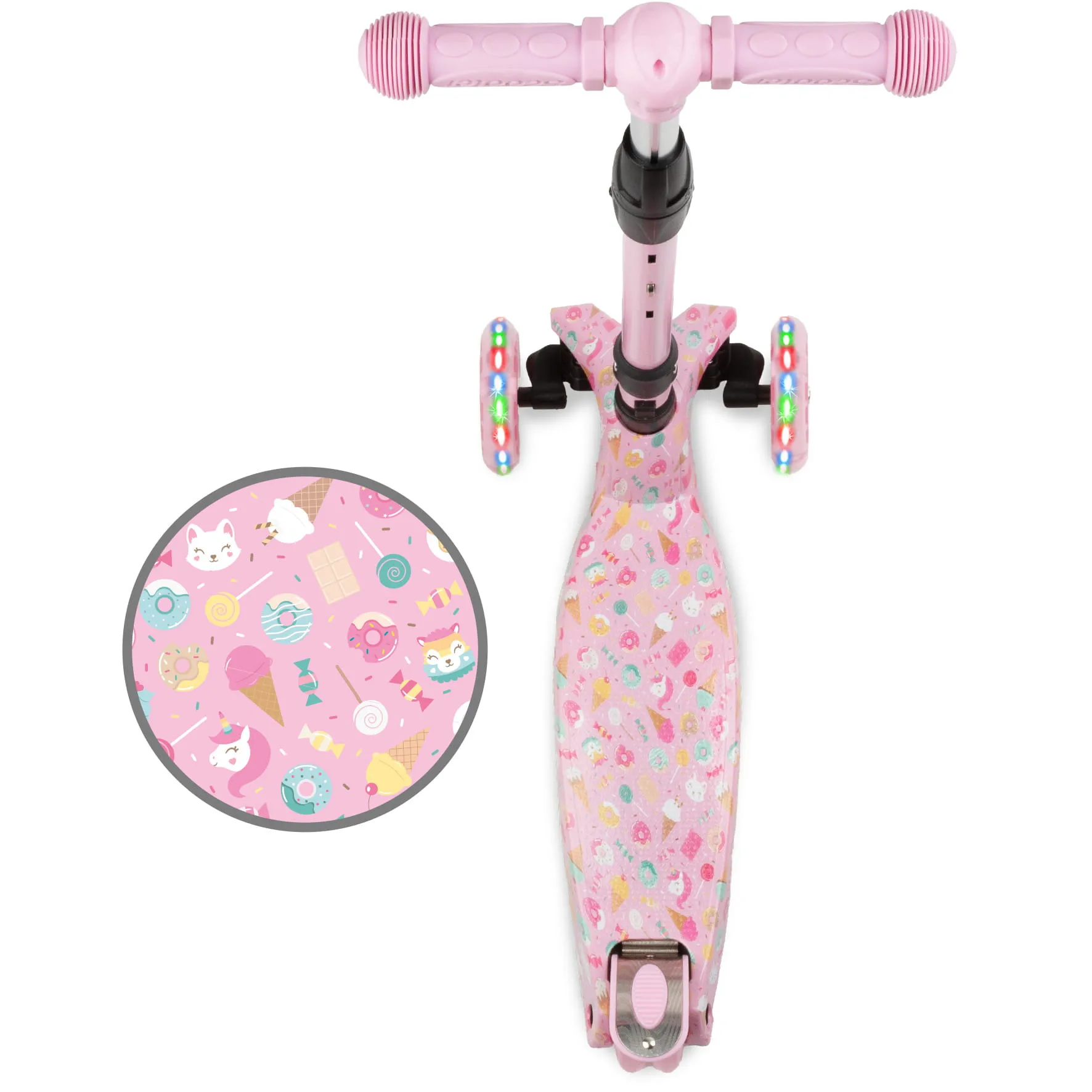 kidwell vento candy romobil s led kotačima - slika 10