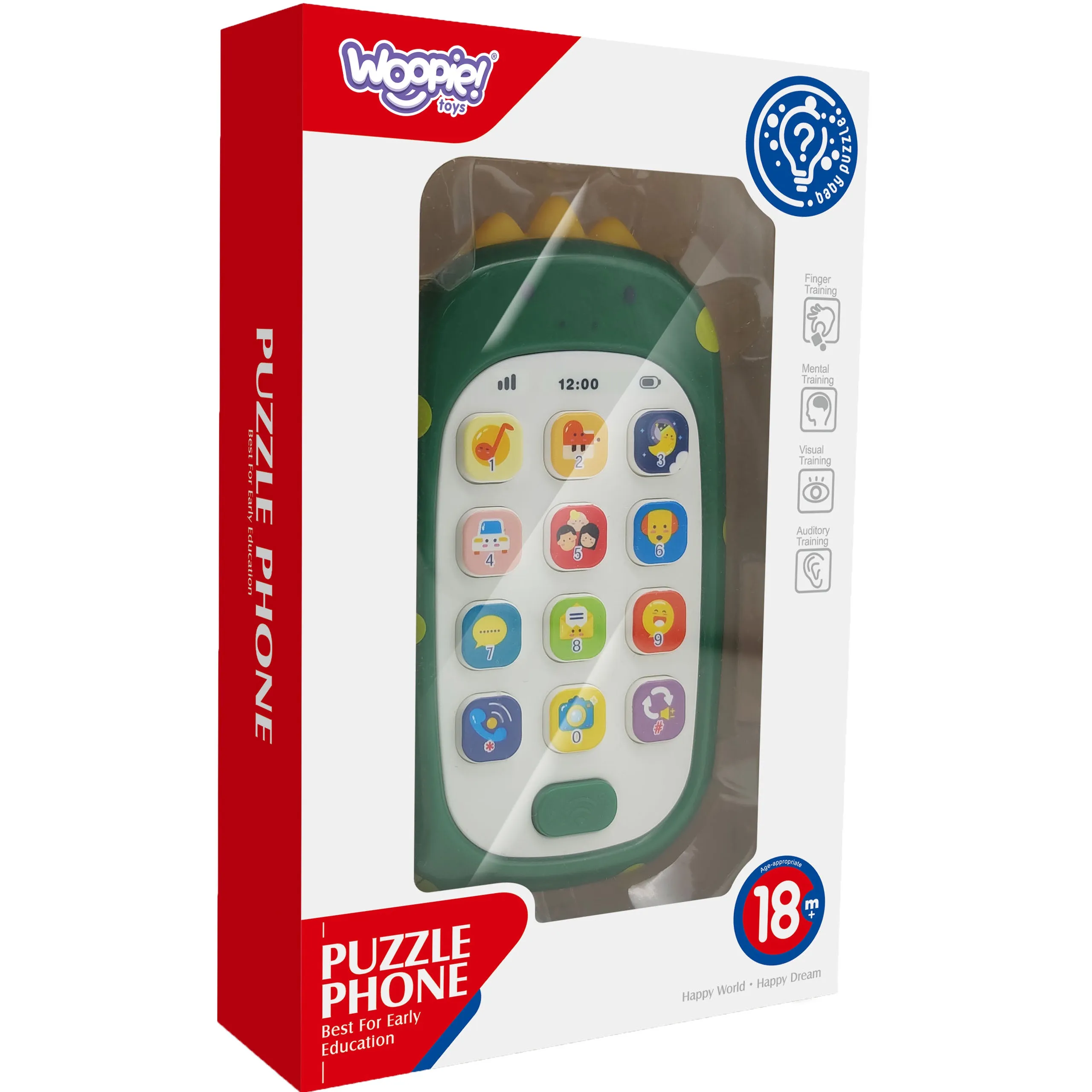 woopie baby interaktivni mobilni telefon sa zvukovima - slika 5