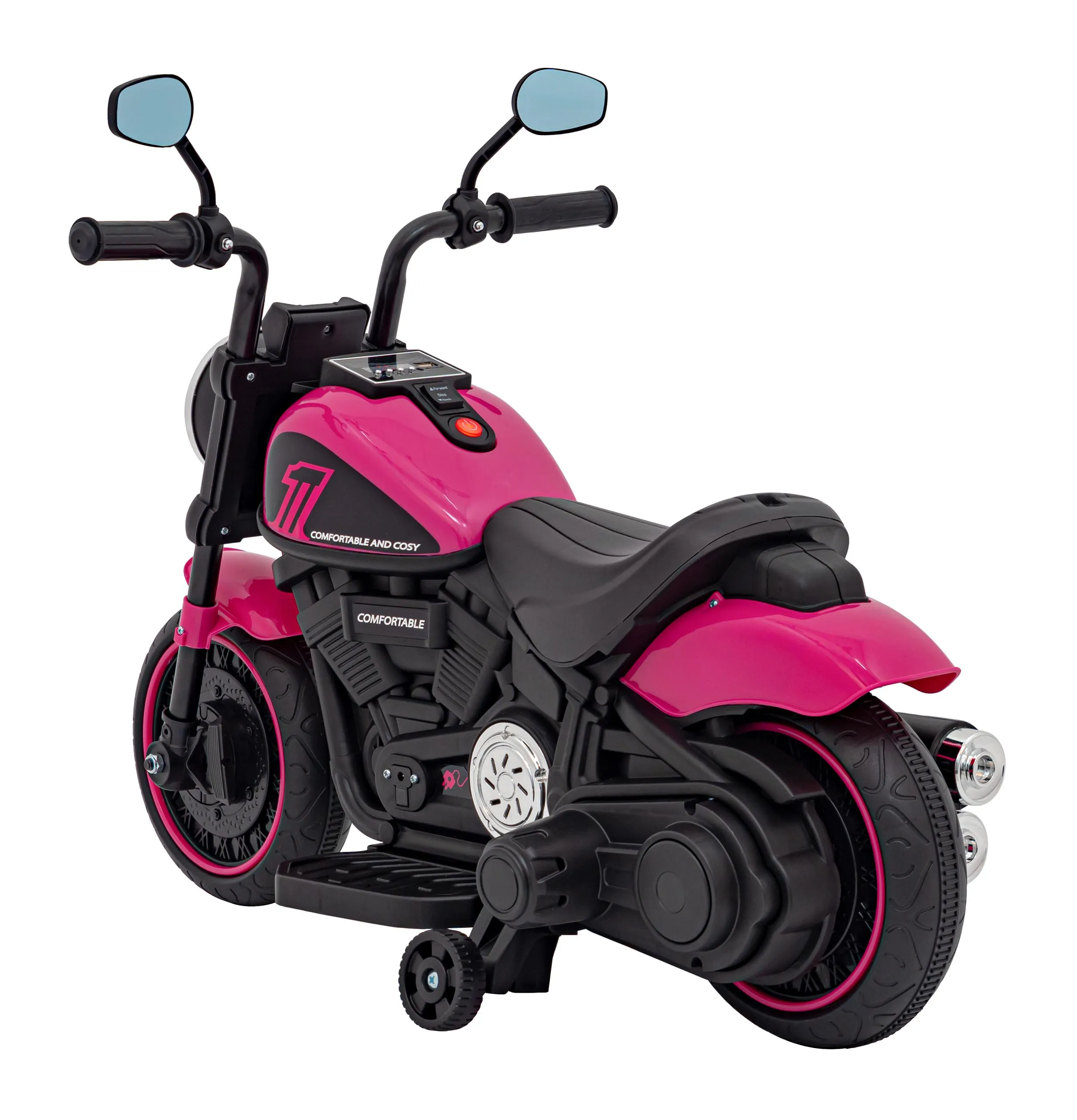 chopper, motor na akumulator, roza - slika 8