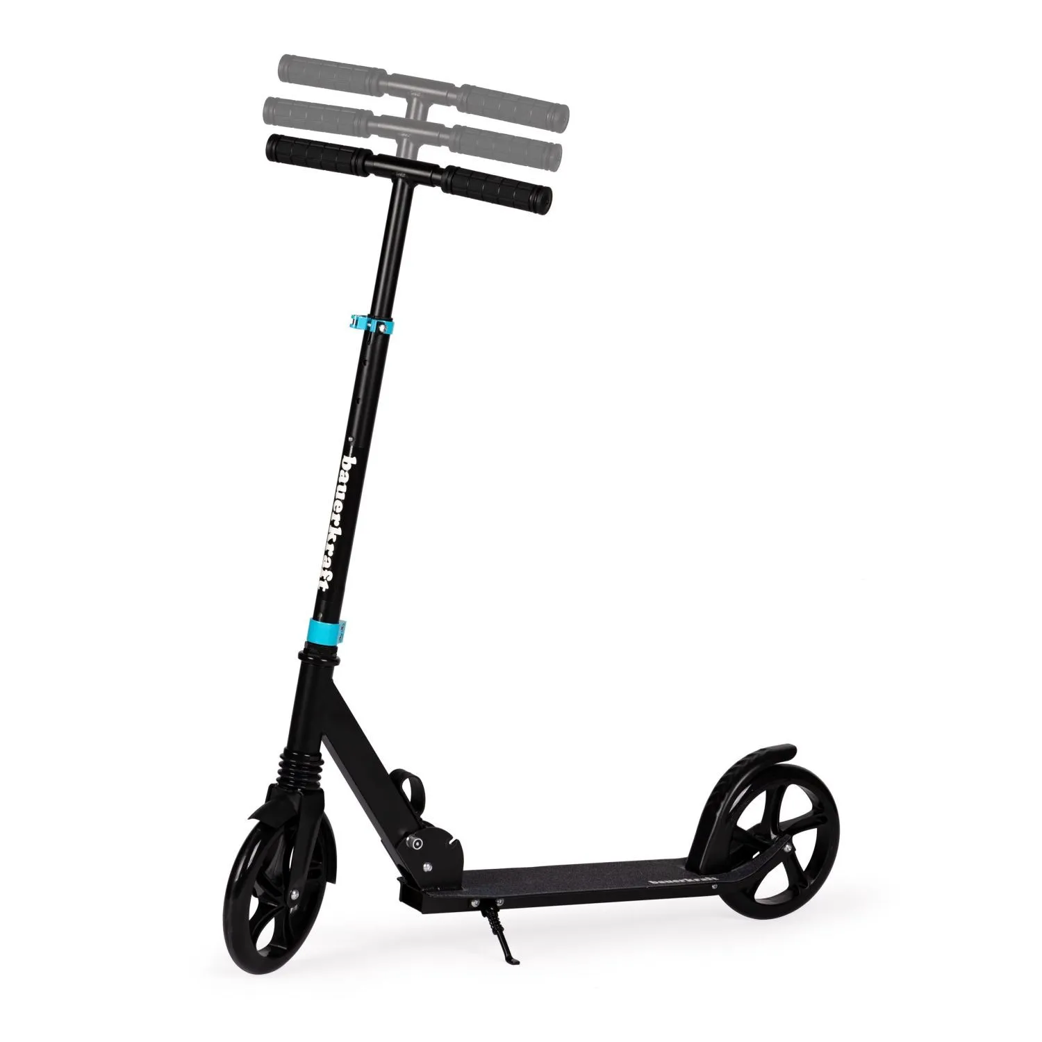 sklopivi romobil za djecu i mlade – gradski model, kotači 200 mm, podesiva visina - slika 3