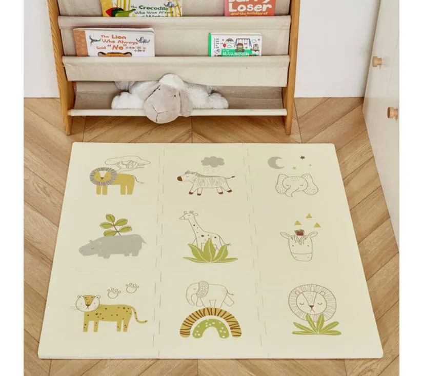 hakuna mat puzzle - safari životinje 90 x 90 x 1,2 cm - slika 3