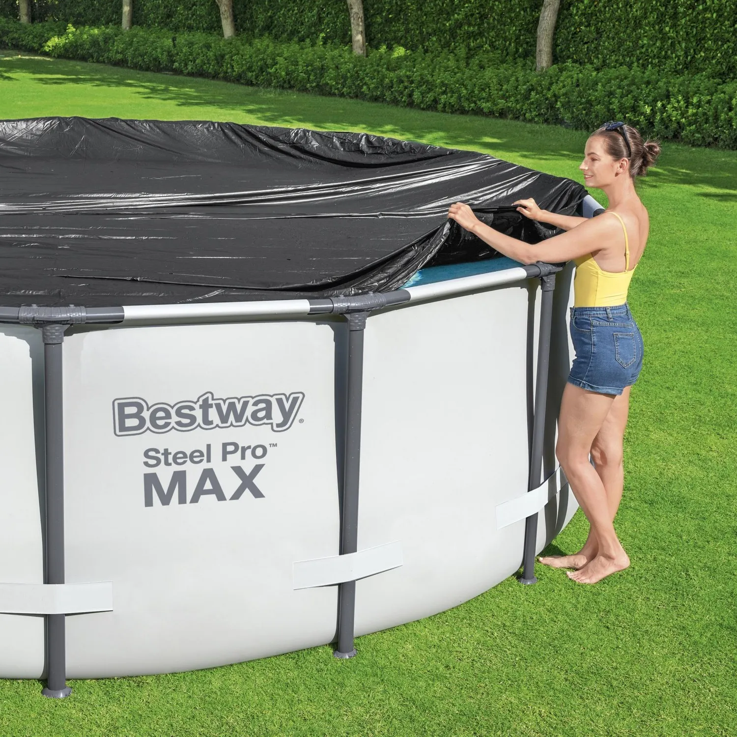 navlaka za bazen s okvirom bestway 58036 od 305 cm - slika 7