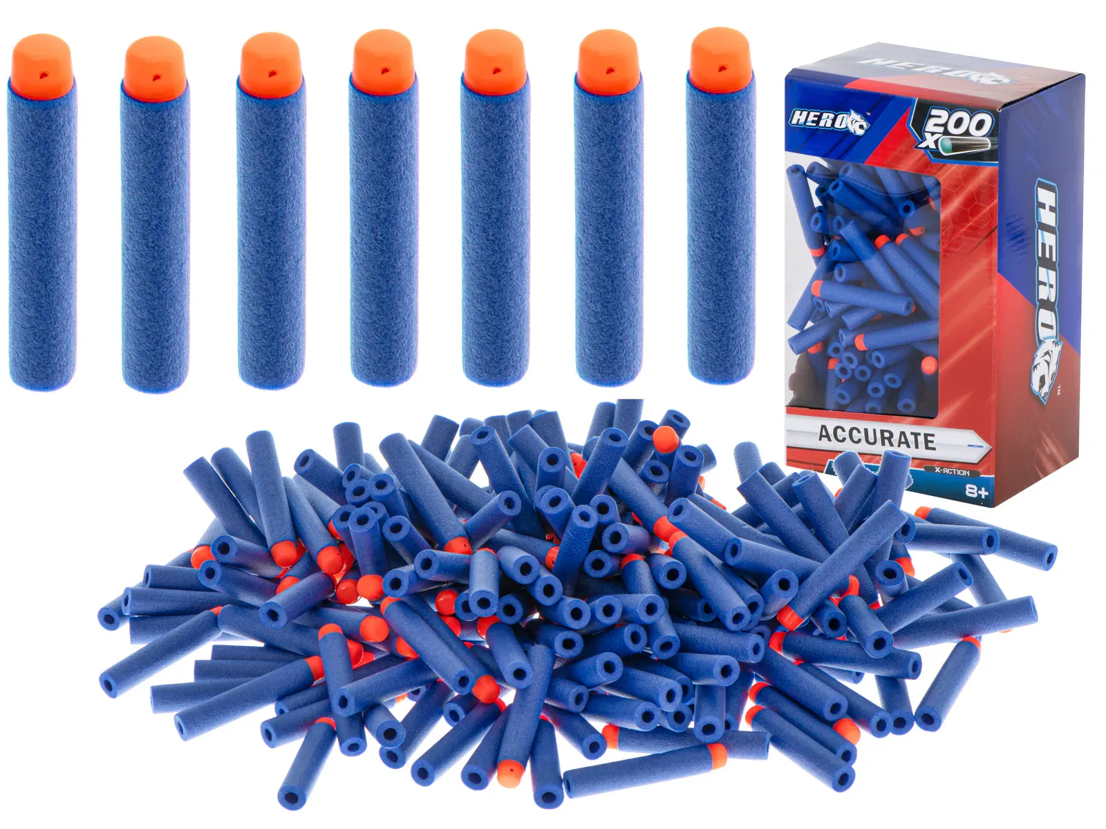 Meko streljivo za NERF oružja 7,2cm 200kom. - Pribislavec