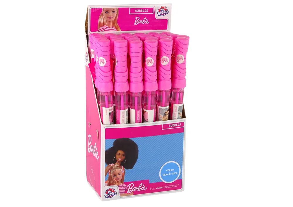 štapić na mjehuriće barbie 120ml rozi - slika 5