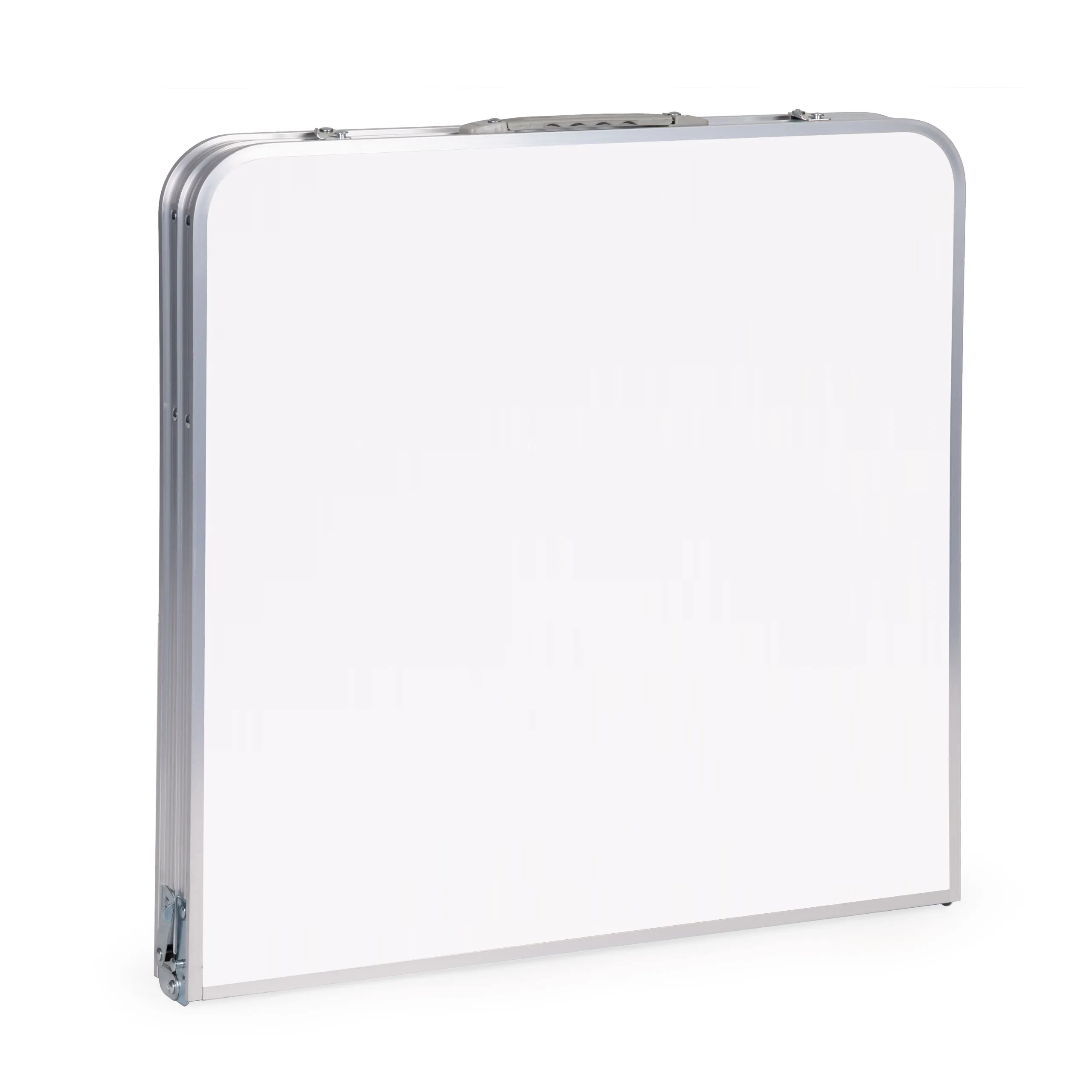 modernhome sklopivi turistički stol 120 x 60 cm - bijeli - slika 5