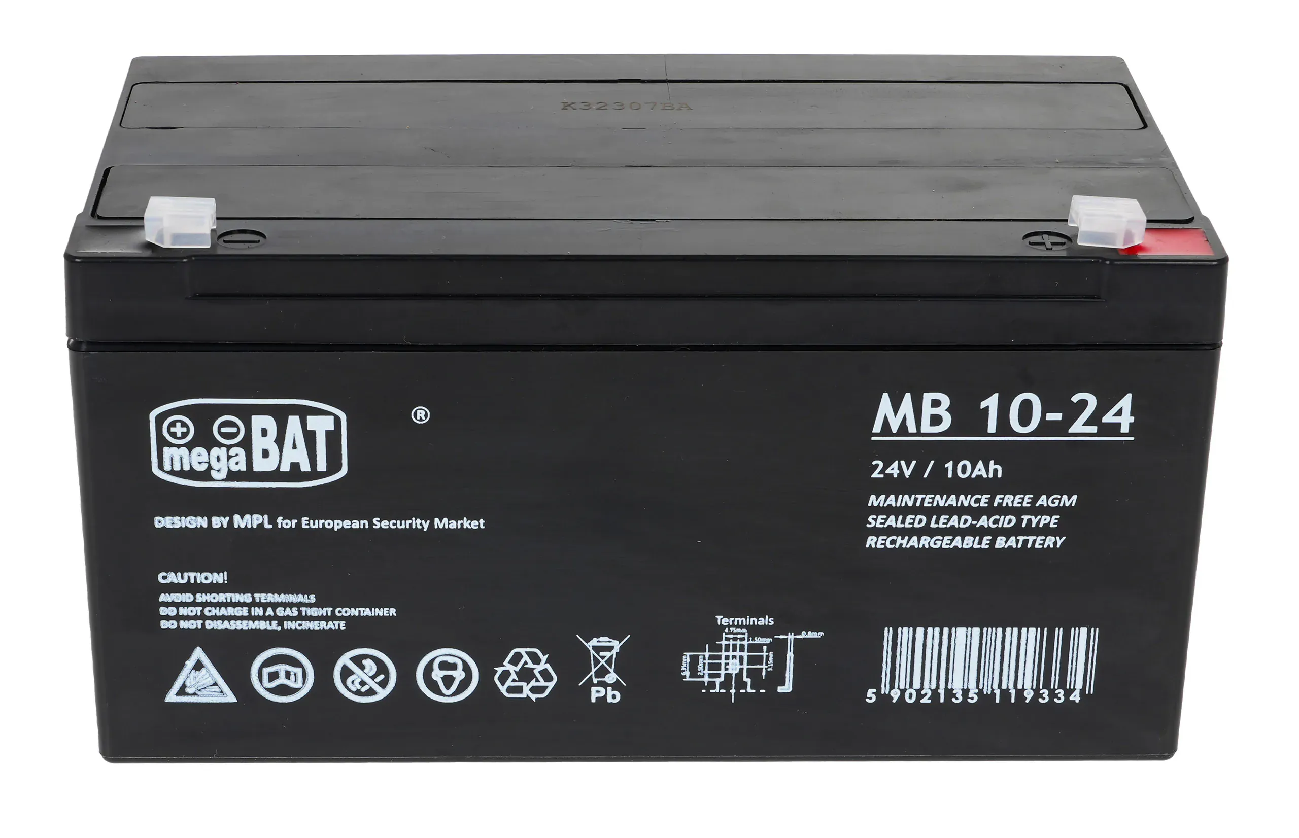 akumulator 24v 10ah - slika 3