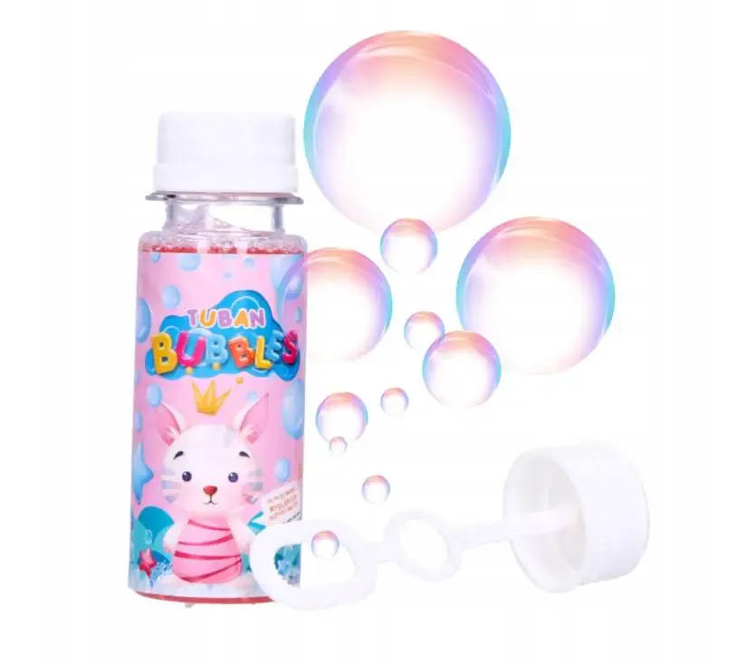 tekućina za mjehuriće od sapunice roza 60 ml - slika 2