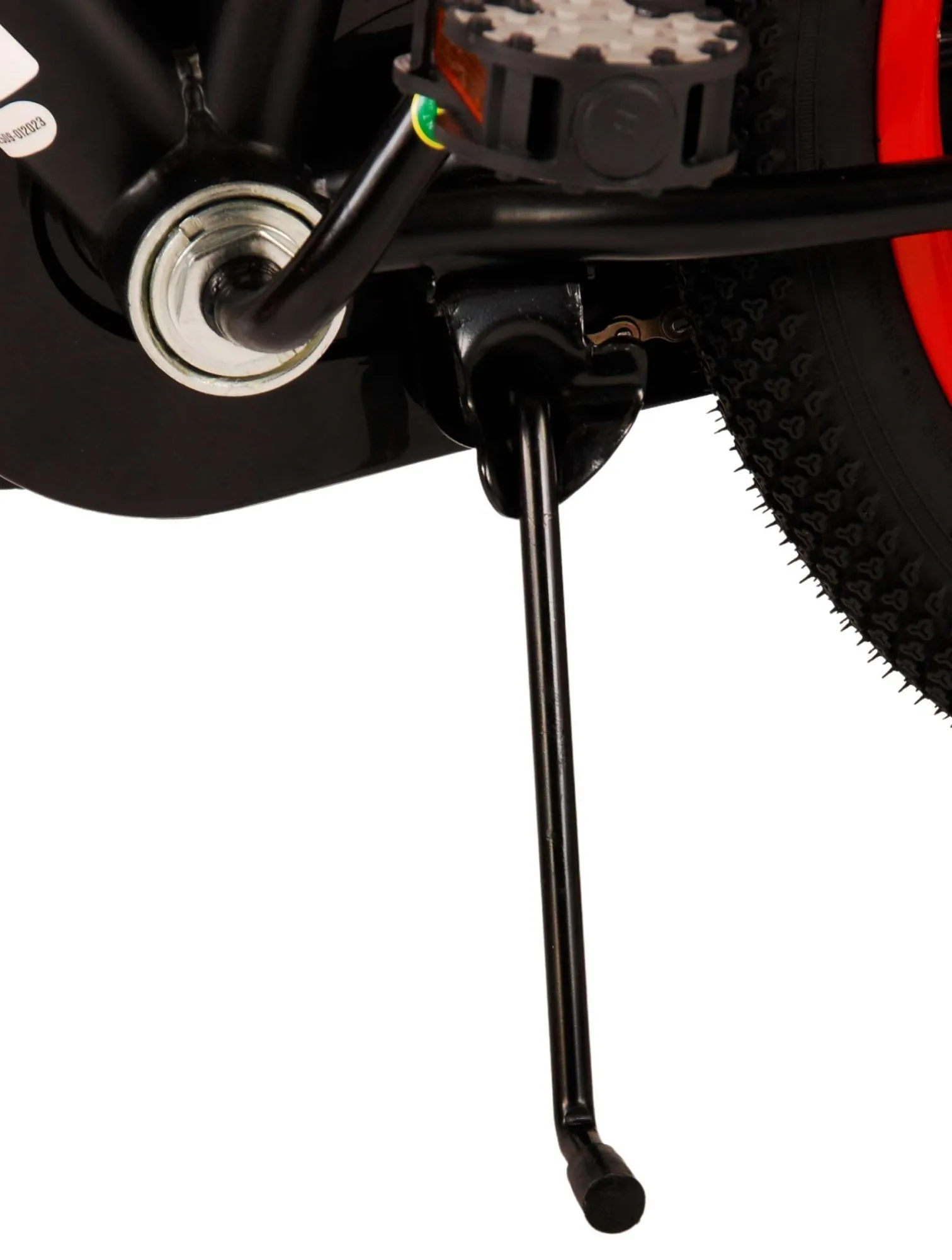 dječji bicikl volare thombike 16" s dvije ručne kočnice crno-crveni - slika 17