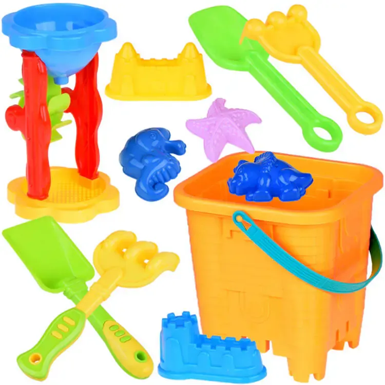 Set pijeska: kanta + kalupi + alat za5079 - Pribislavec