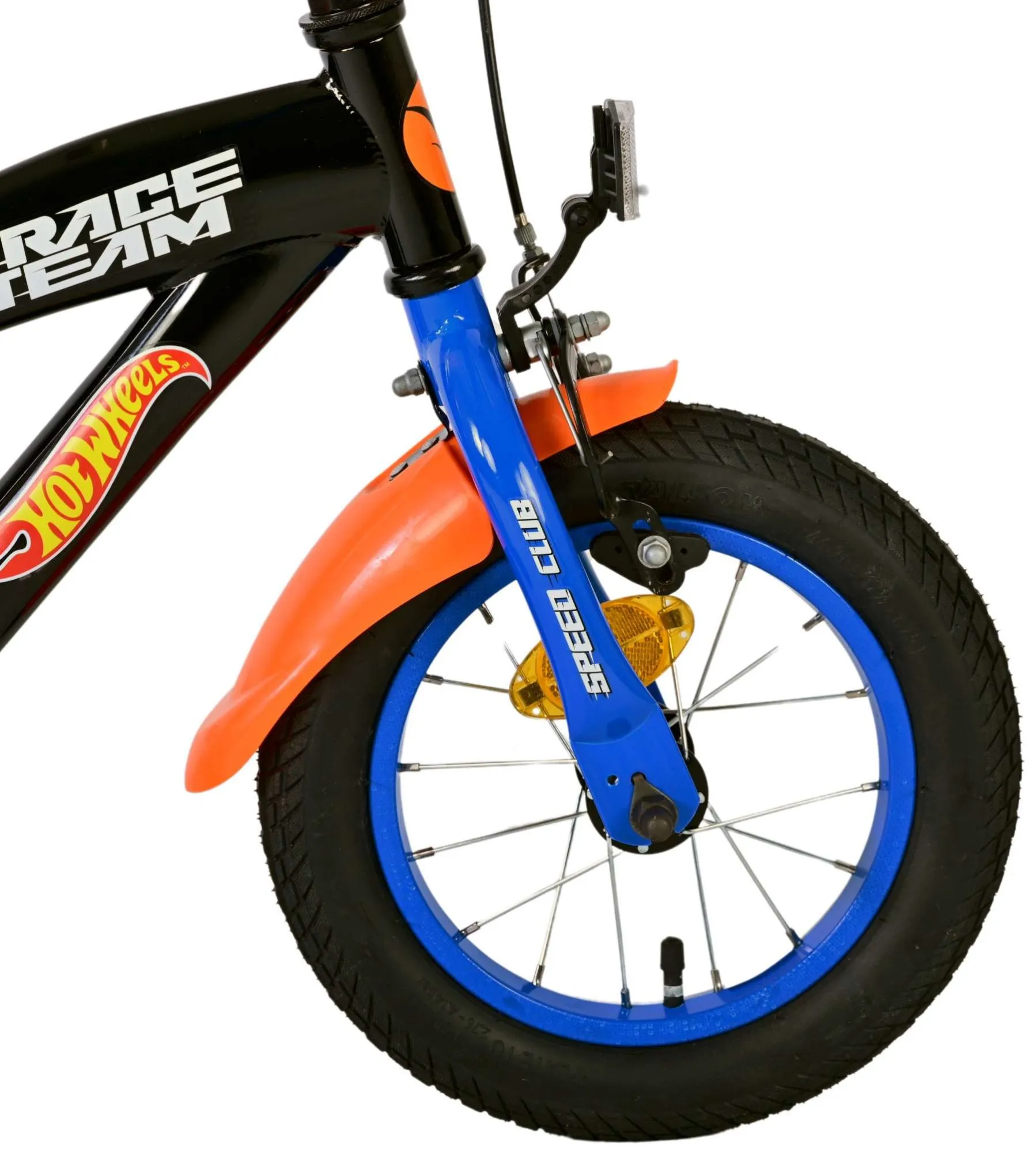 dječji bicikl hot wheels 12" crno-plavo-narančasti - slika 5