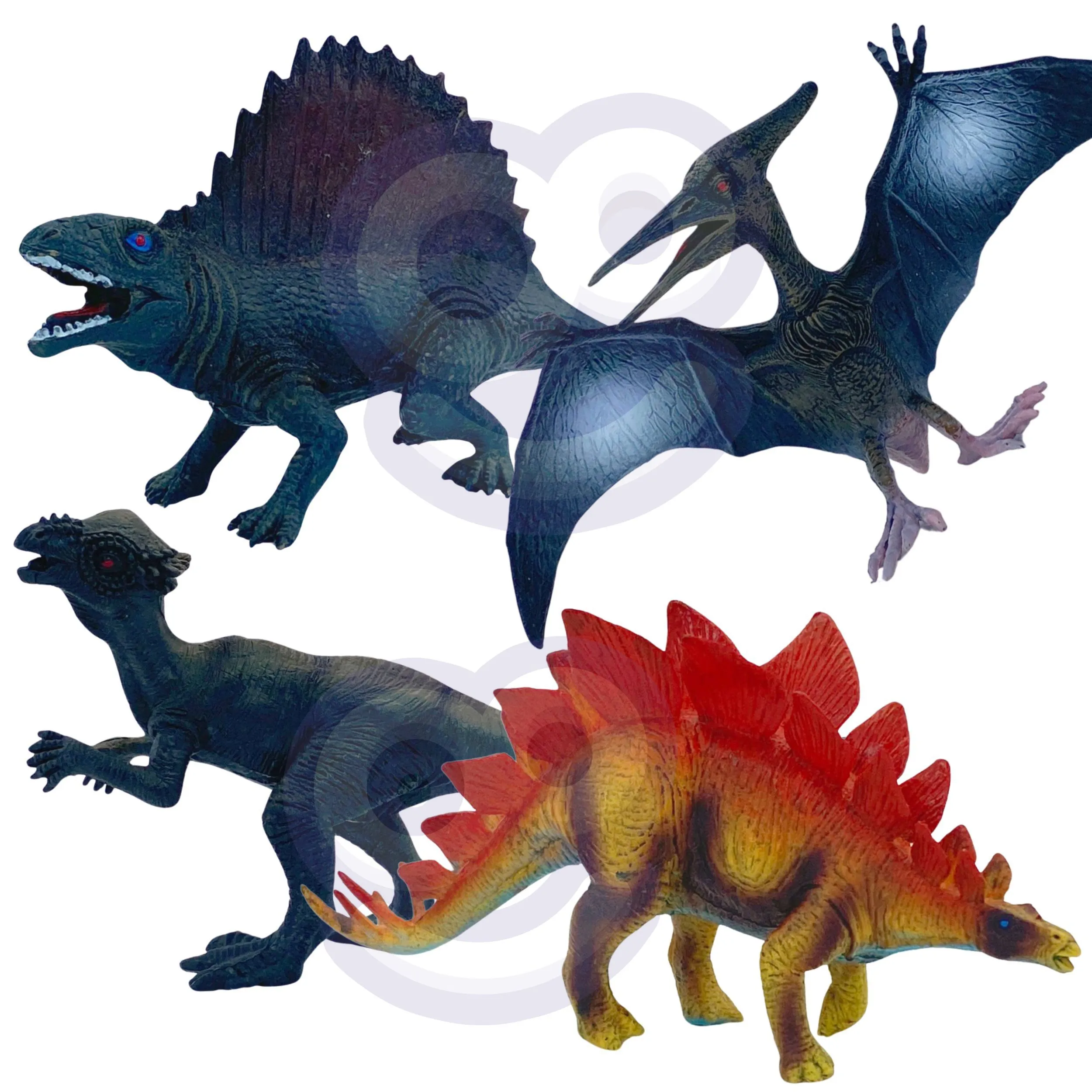 woopie set figurice dinosaura xl 13 el. + podloga - slika 6