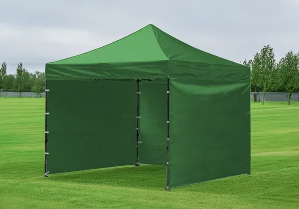komercijalni šator 3 x 3 m zeleni - slika 2