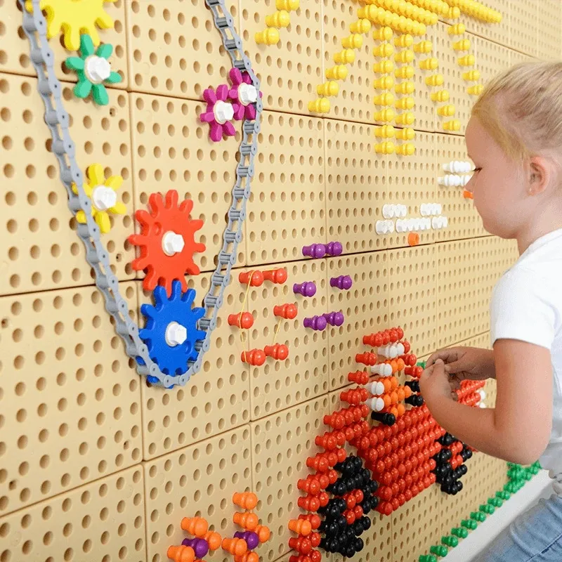 masterkidz set šarenih zupčanika - izgradi svoj mehanizam - slika 4