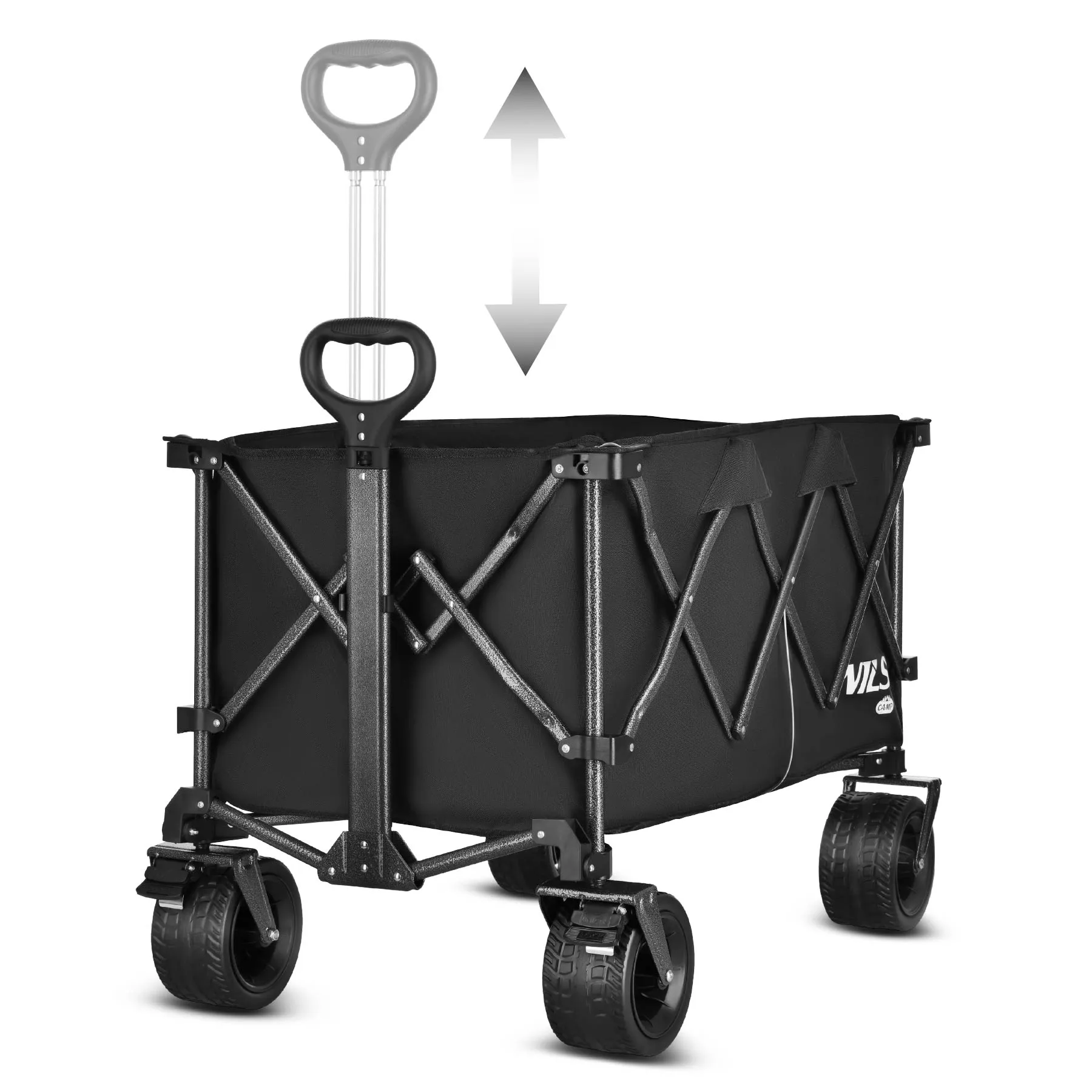 nils camp crna xxl kolica 180l - slika 4
