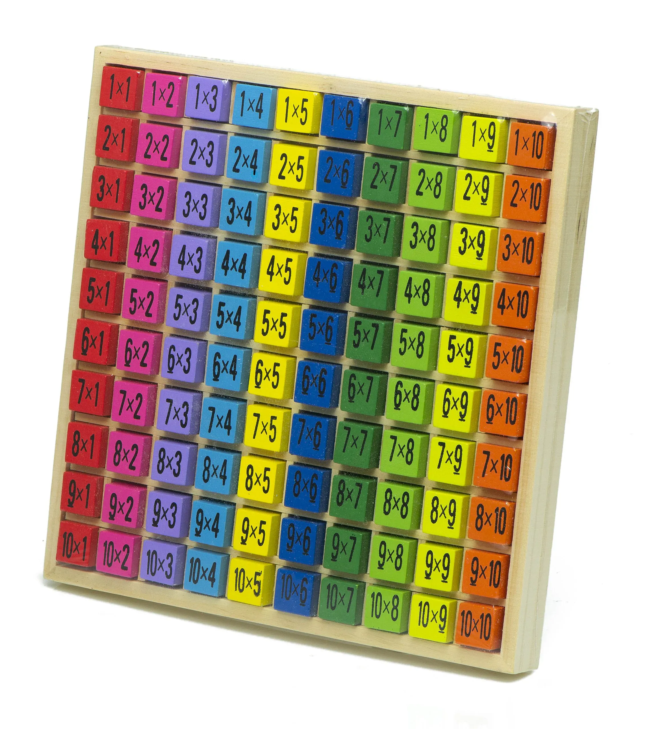 montessori edukativni set tablice množenja do 100 - slika 2