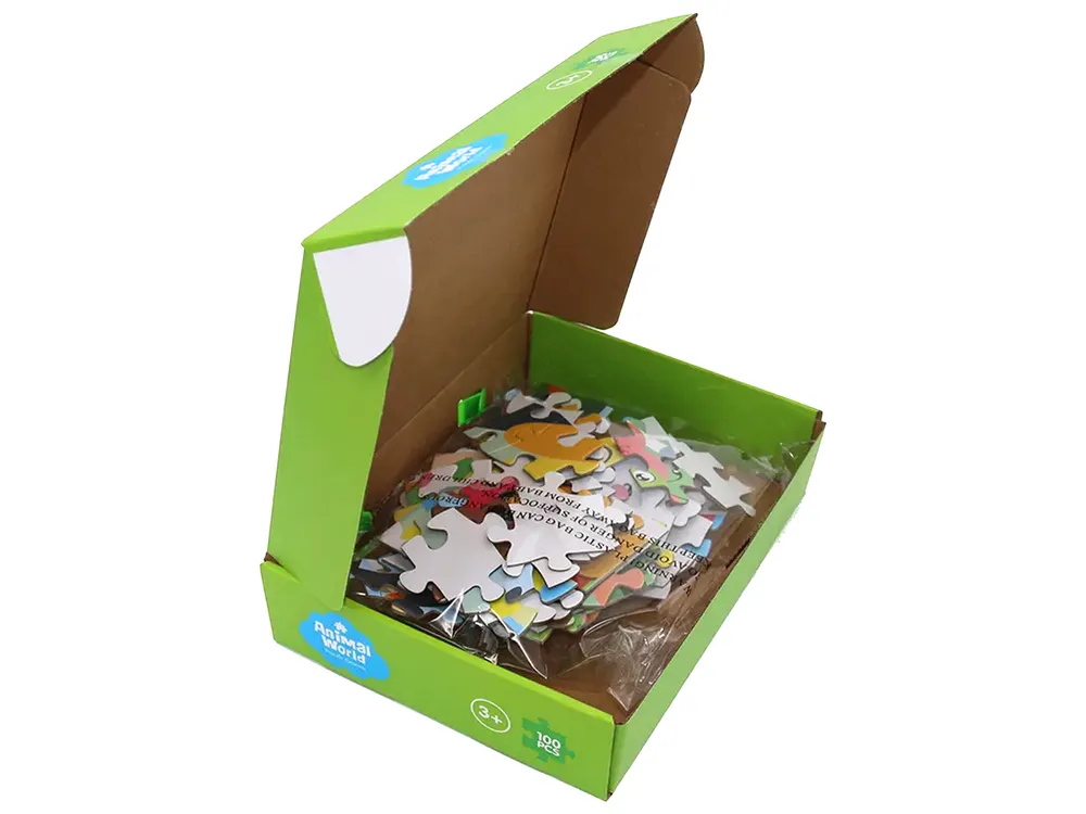 puzzle za djecu životinje 100 dijelova. - slika 3