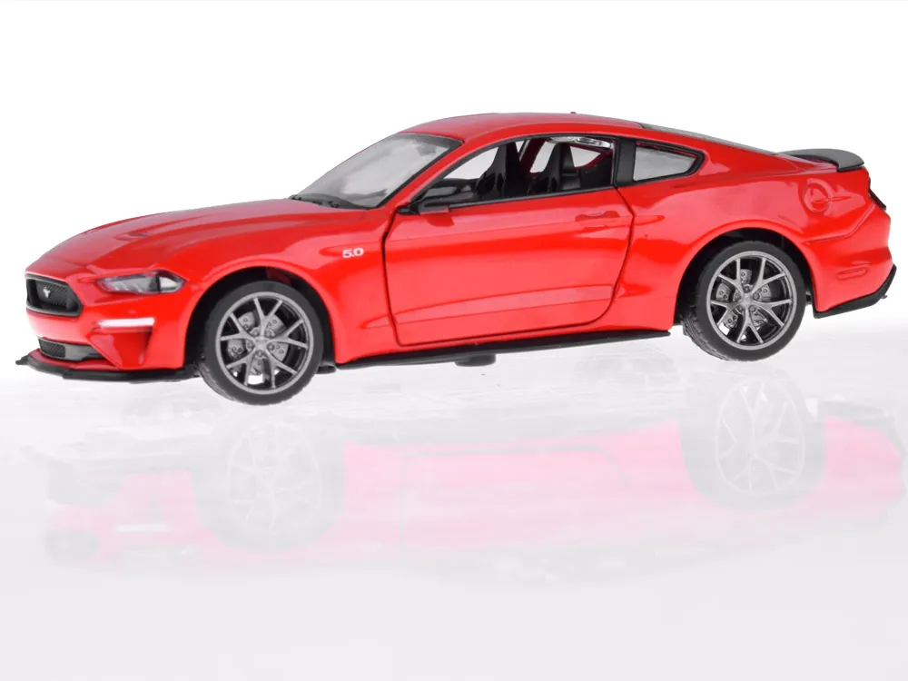 metalni model automobila ford mustang gt 1:34 crveni - slika 3