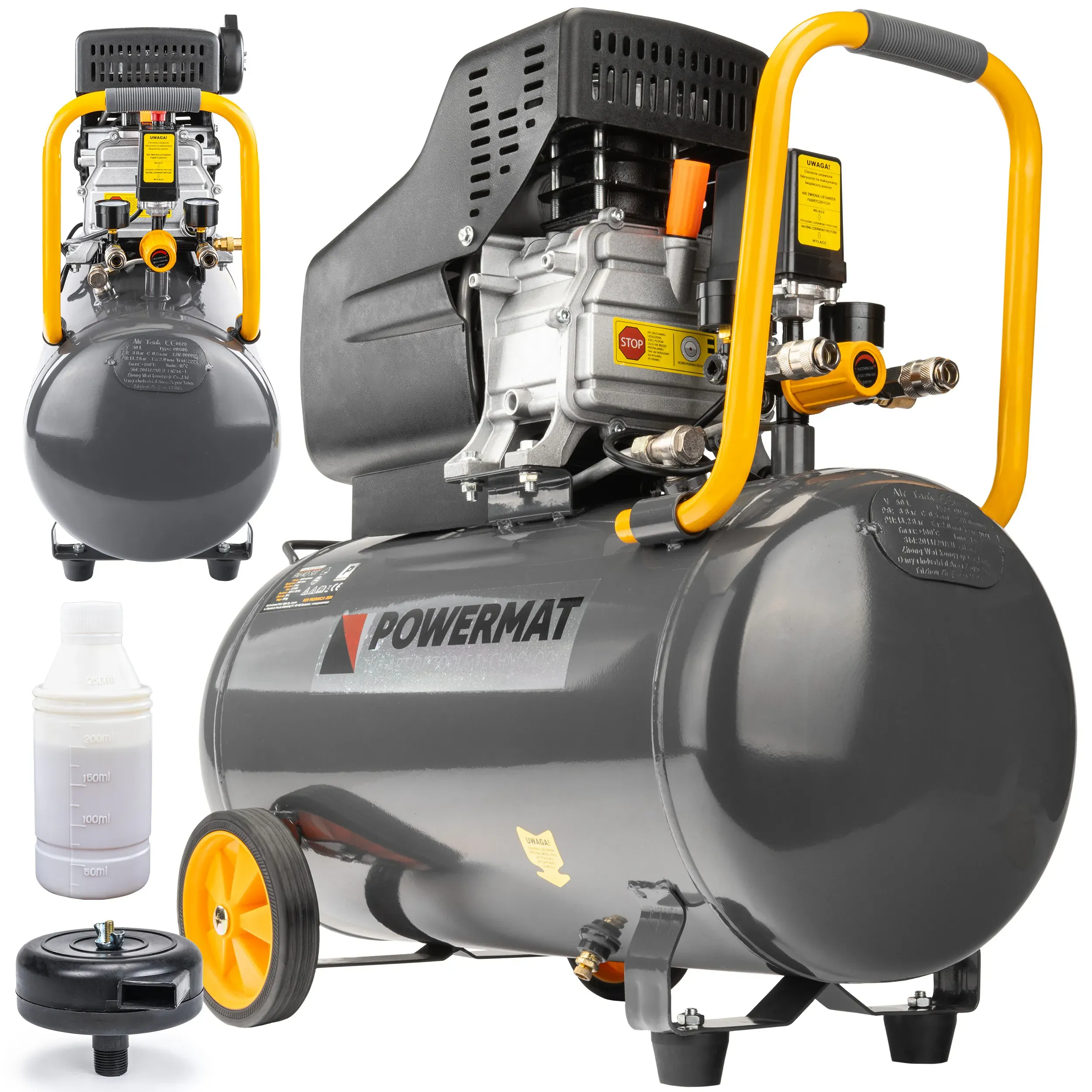 powermat uljni kompresor pm-ko-50t - slika 2