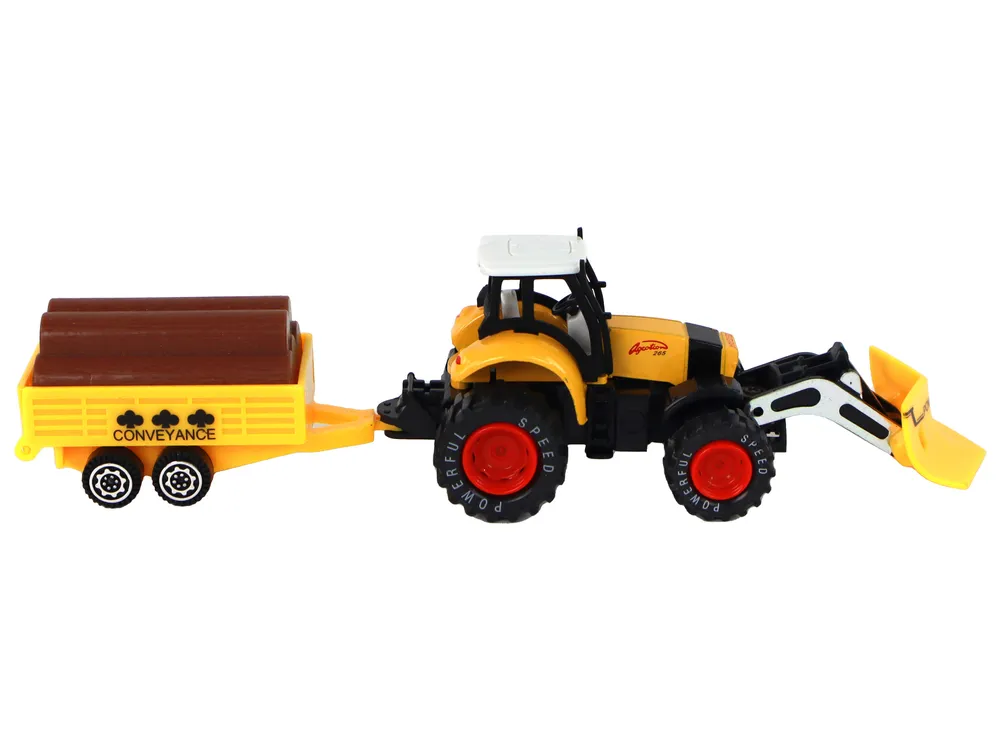 traktor buldožer s prikolicom - slika 4