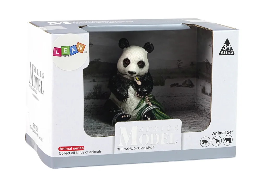 kolekcionarska figurica velika panda s bambusom - slika 4