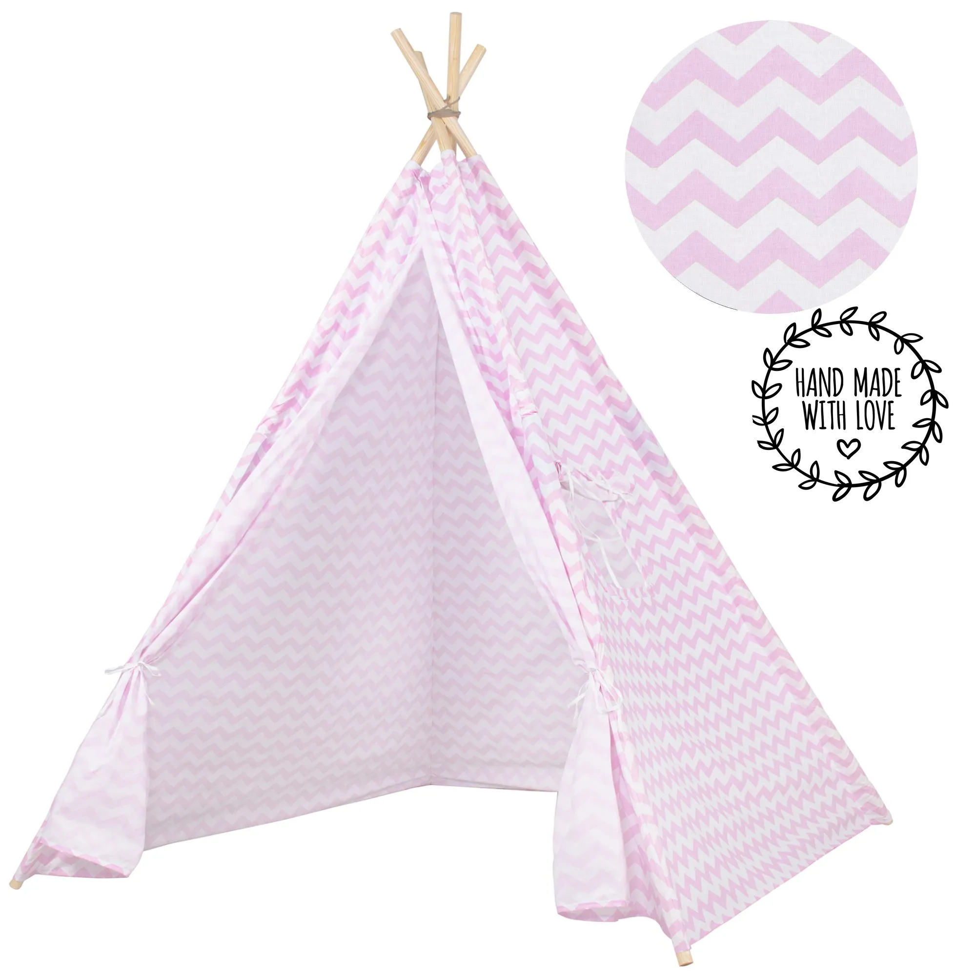 tip19 teepee solo šator roza - slika 9