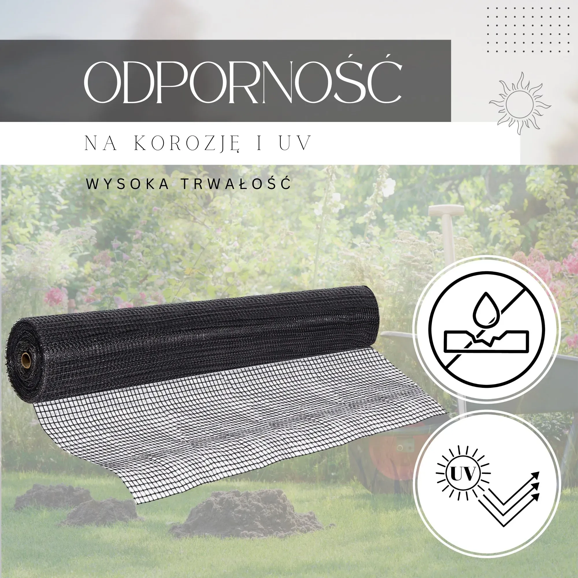 mreža protiv krtica 45 gsm 2 x 200 m - slika 2