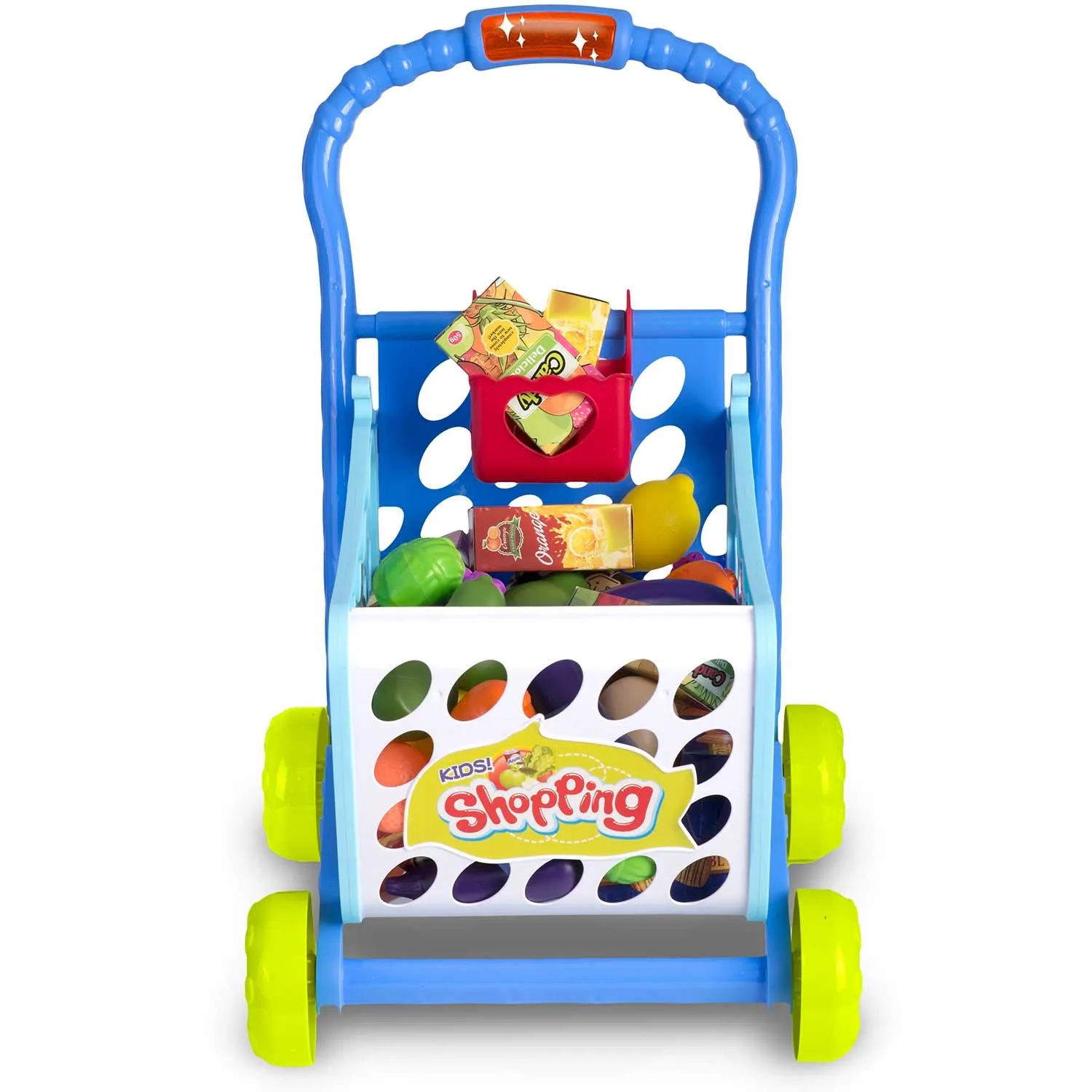 ricokids 773400 plava kolica za kupovinu - slika 3