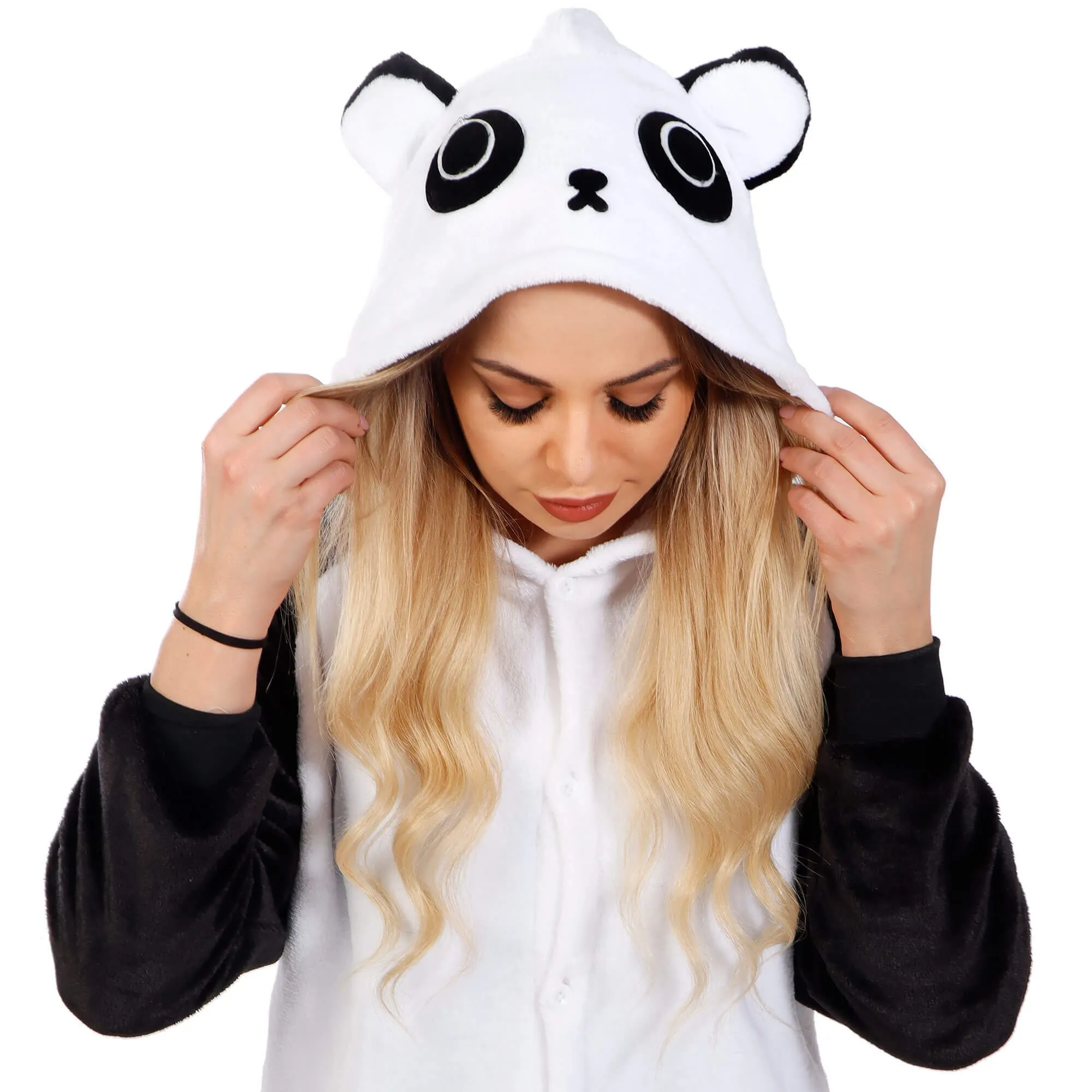 jednodijelna piđama, panda, vel. l - slika 6