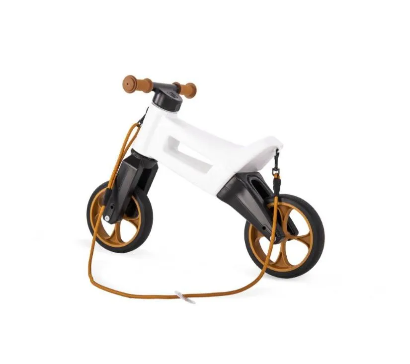 funny wheels tricikl super sport 2u1 bijeli - slika 3
