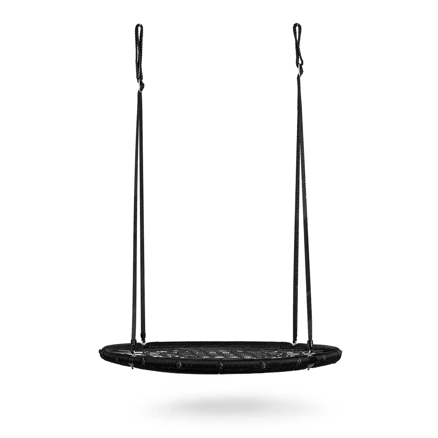 neo-sport pletena ljuljačka rodino gnijezdo, 100 cm, crna - slika 7