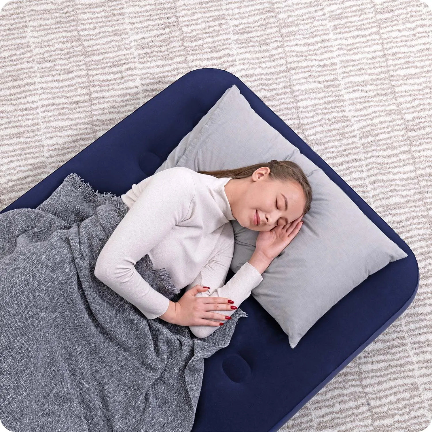madrac na napuhavanje 188x99x22 cm s klipnom pumpom bestway - slika 5