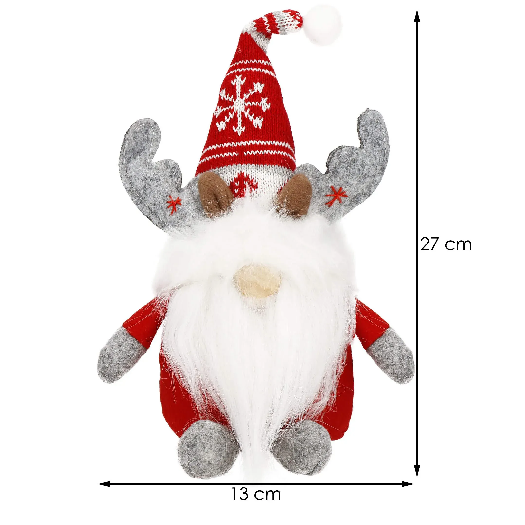 božićni ukras "patuljak" 27 cm - slika 2