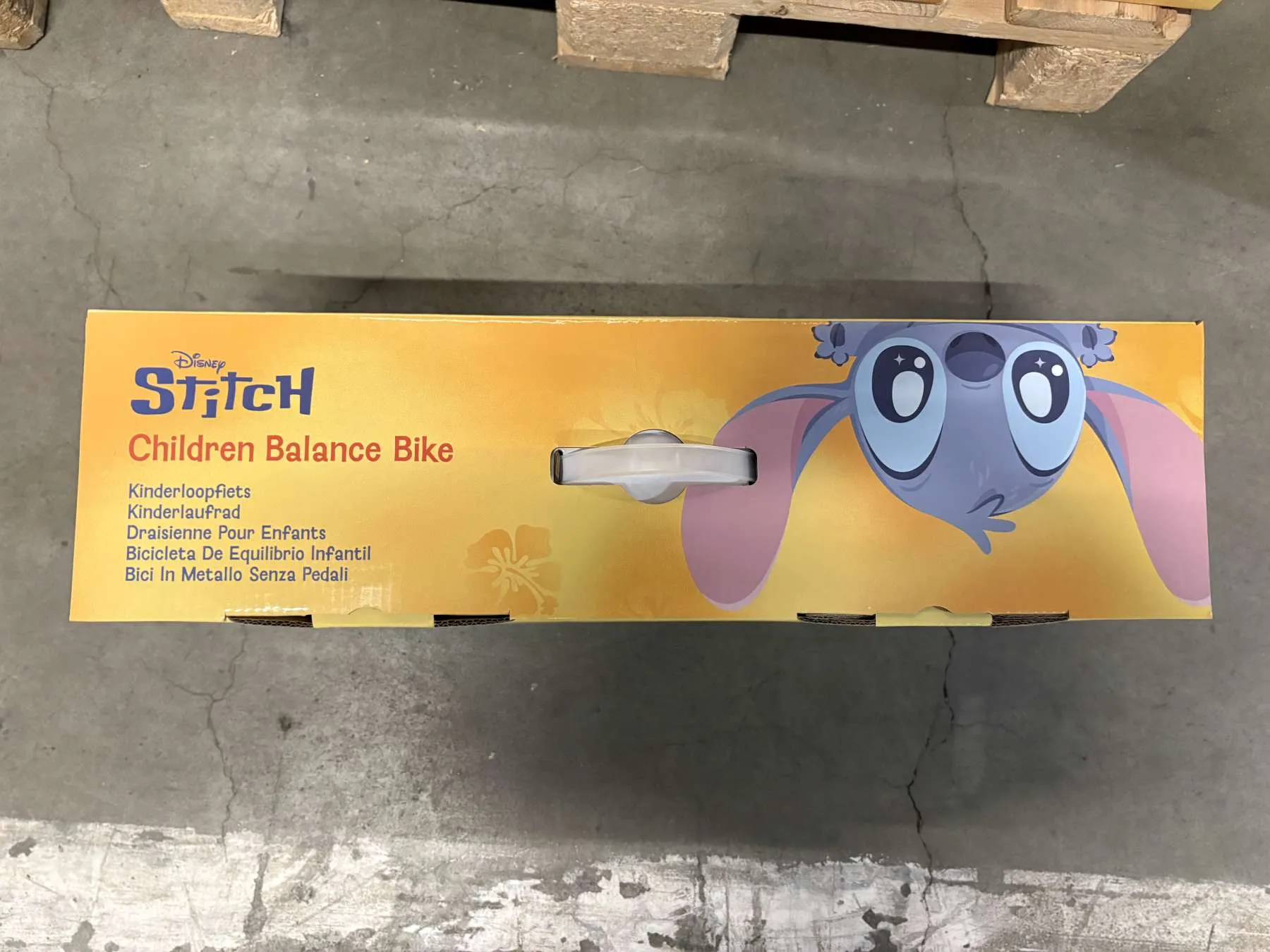 volare disney stitch bicikl bez pedala, metalni - slika 12