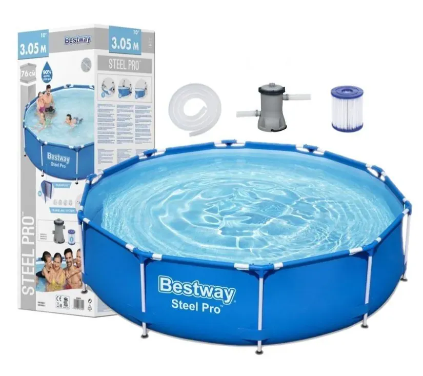 montažni bazen bestway steel pro 305x76 cm - slika 2