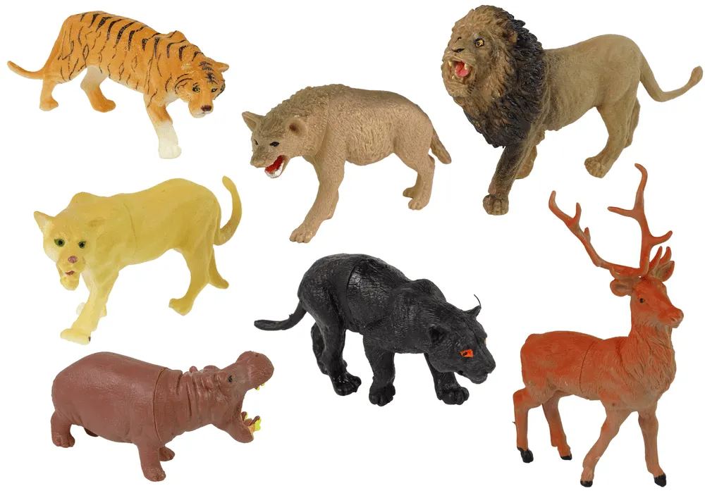 veliki set figurica životinje sa safarija s dodacima 34 kom. - slika 4
