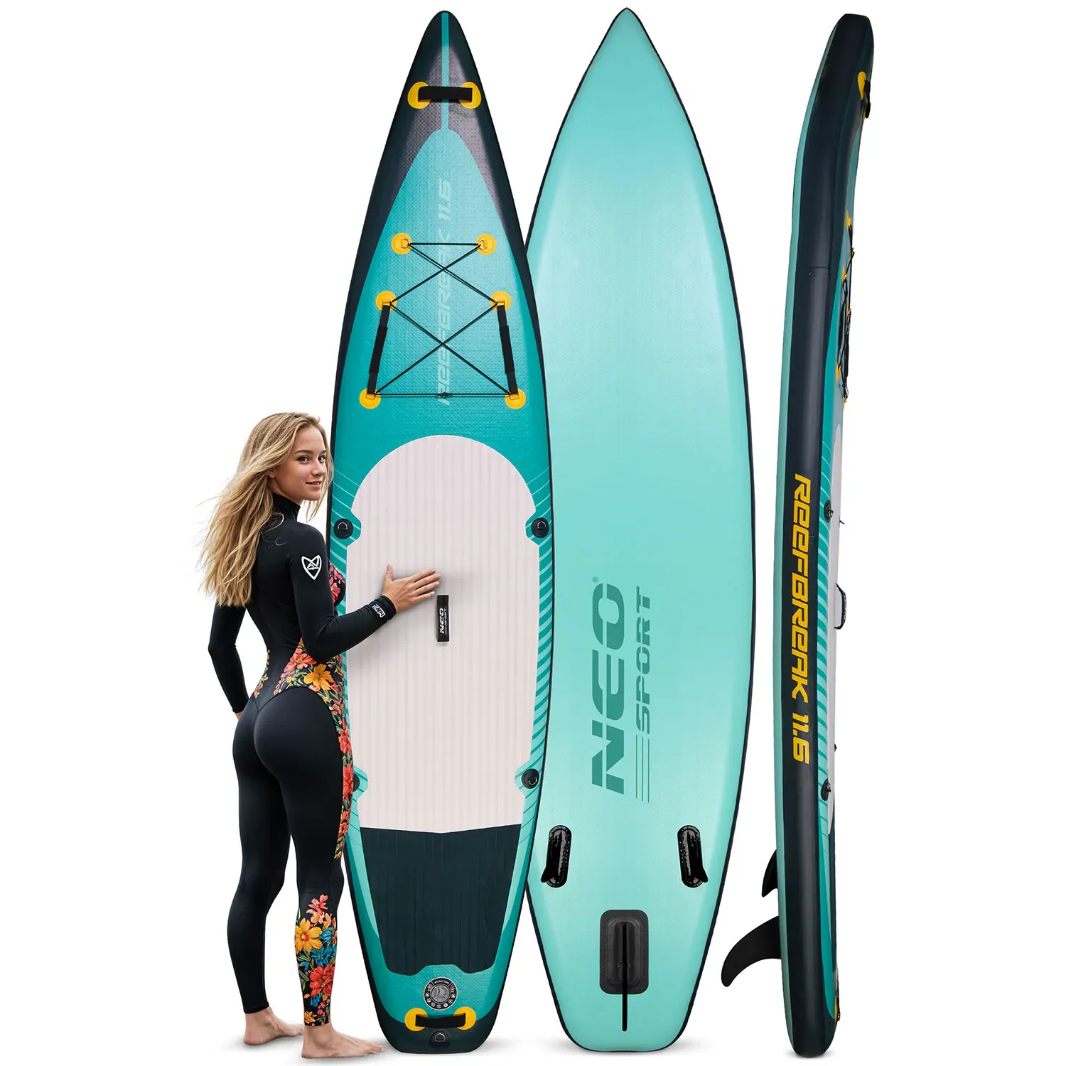 reefbreak sup daska 350 x 81 x 15 cm neo-sport 170303 - slika 3