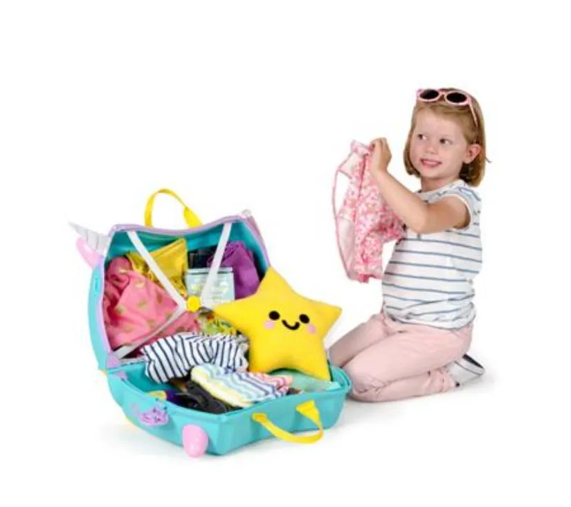 trunki putni kofer na kotačima jednorog - slika 4