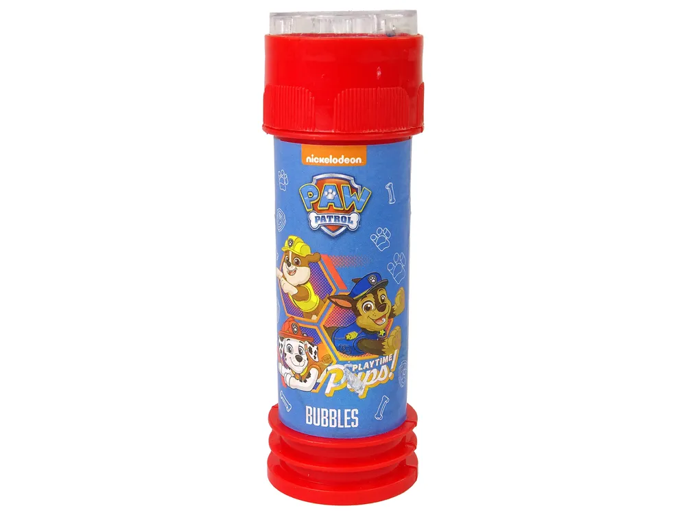 štapići na mjehuriće paw patrol 55ml crveno-plavi - slika 3