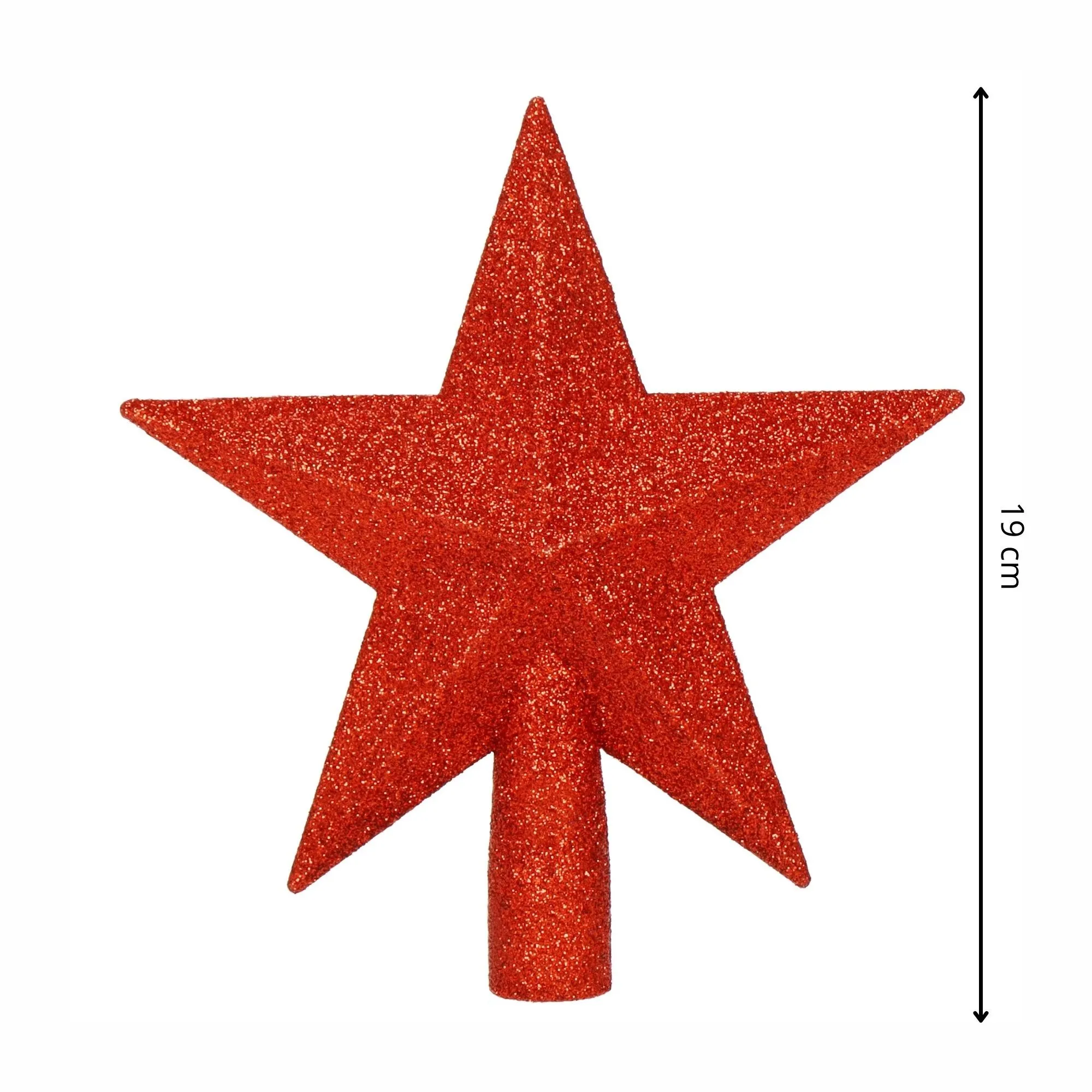 božićni ukras zvijezda 20 cm crvena - slika 11