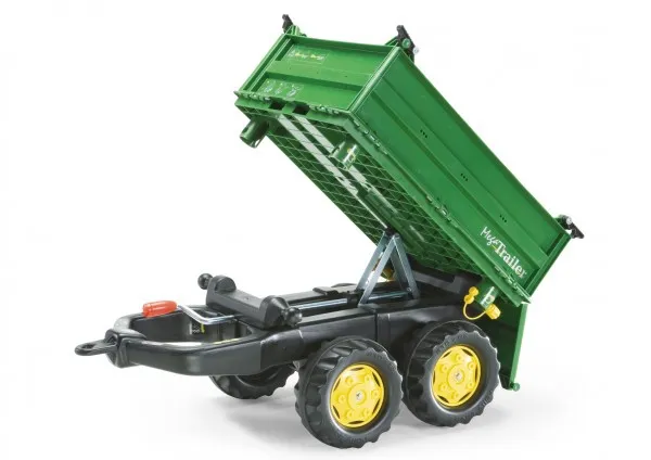 rolly toys rollytrailer kiper trailer mega prikolica za traktor - slika 3