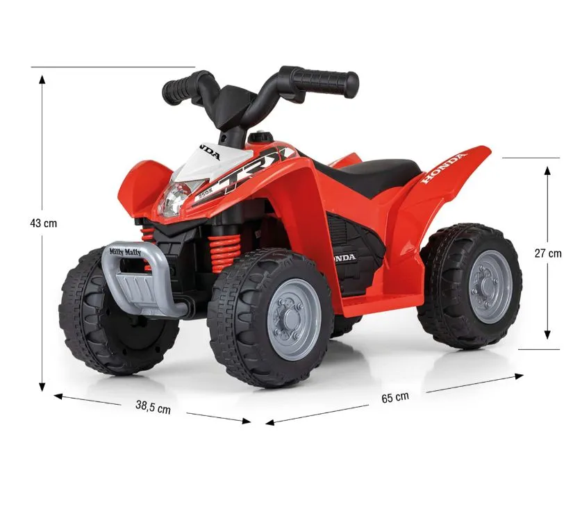 quad na bateriju honda atv crveni - slika 7