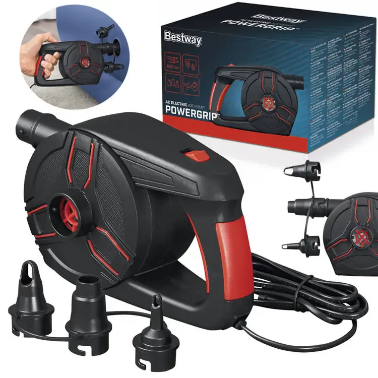 bestway električna pumpa powergrip 62258 - 3 nastavka - slika 2