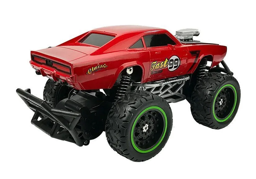 monster truck dodge na daljinsko upravljanje 1:20 crveni - slika 4