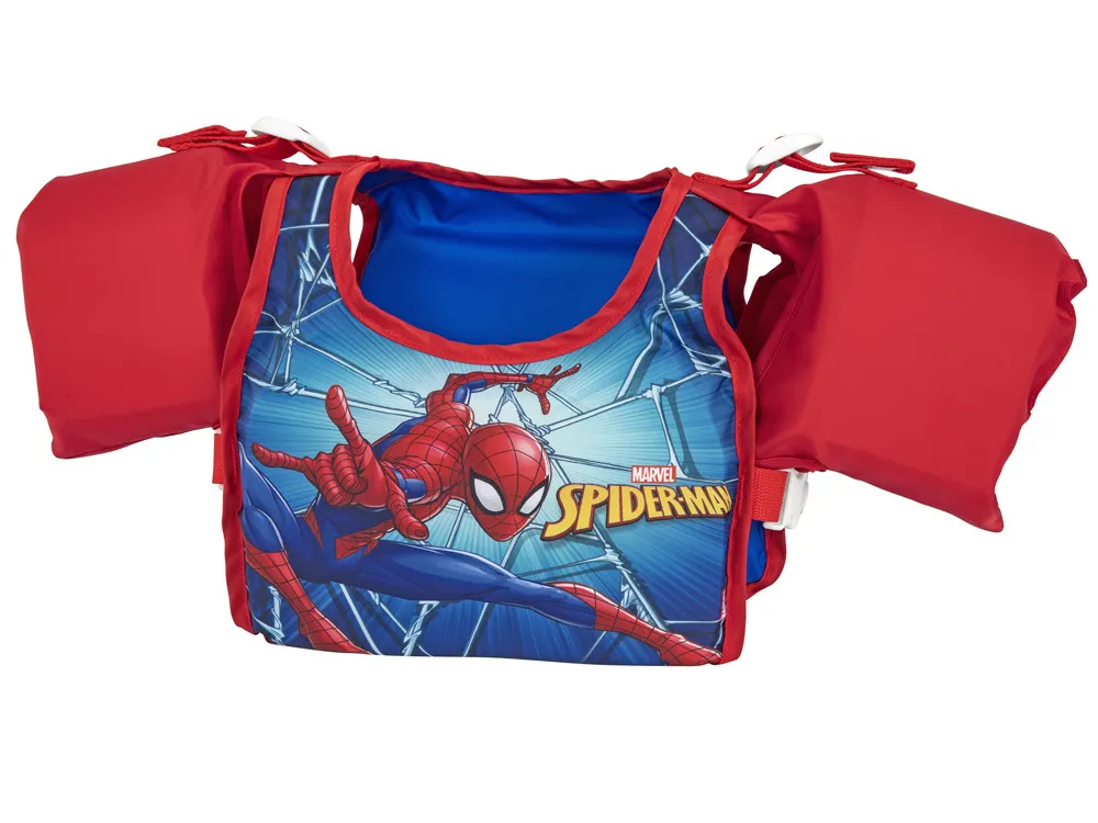 bestway dječji prsluk za plivanje s rukavima 98795 spider man - slika 6